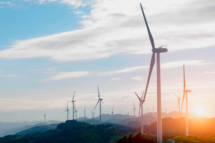 Andaluza de Climatización molinos de viento